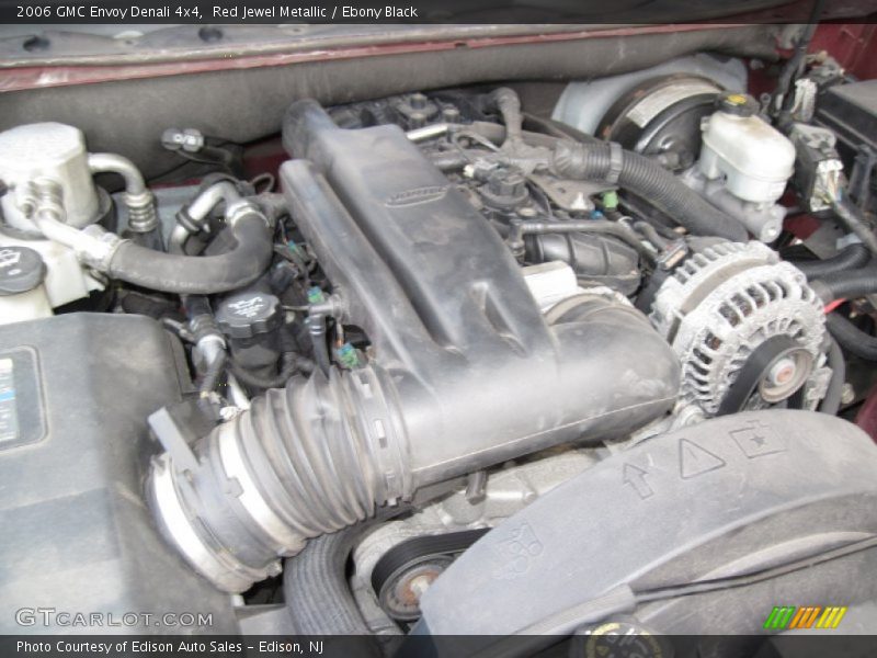 Red Jewel Metallic / Ebony Black 2006 GMC Envoy Denali 4x4