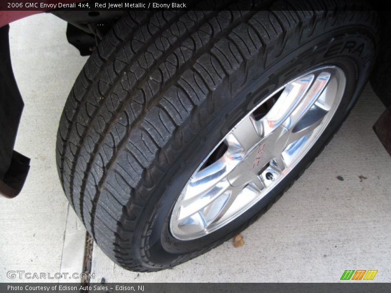 Red Jewel Metallic / Ebony Black 2006 GMC Envoy Denali 4x4