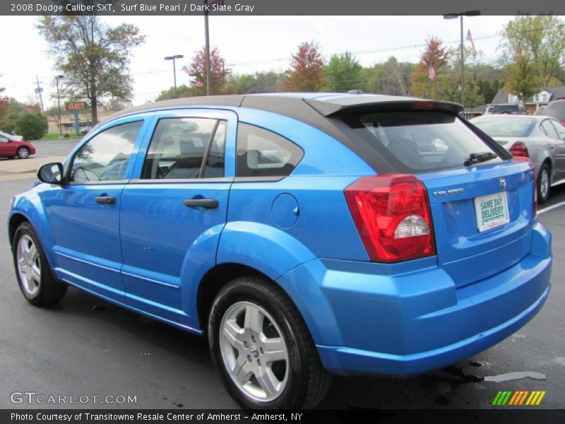 Surf Blue Pearl / Dark Slate Gray 2008 Dodge Caliber SXT