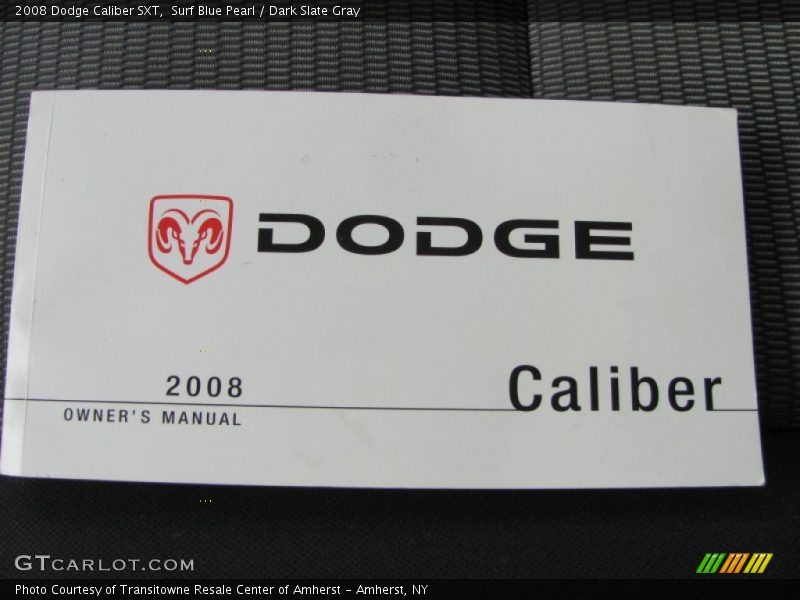 Surf Blue Pearl / Dark Slate Gray 2008 Dodge Caliber SXT