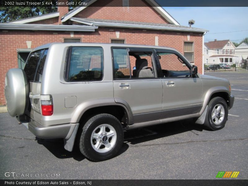 Satin Gold / Gray 2002 Isuzu Trooper S 4x4
