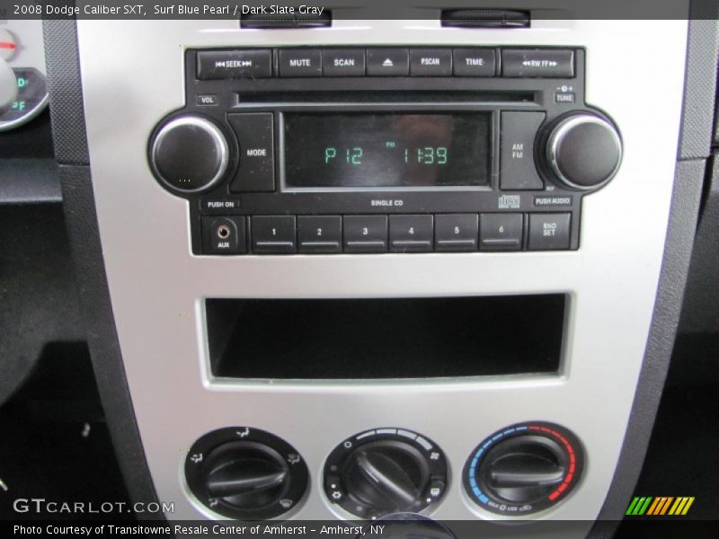 Surf Blue Pearl / Dark Slate Gray 2008 Dodge Caliber SXT