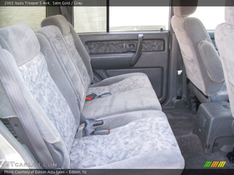 Satin Gold / Gray 2002 Isuzu Trooper S 4x4