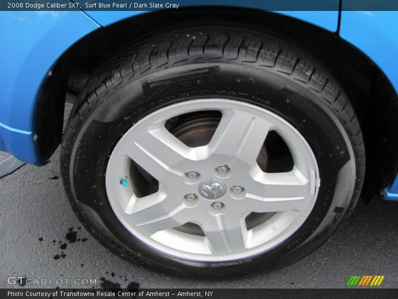 Surf Blue Pearl / Dark Slate Gray 2008 Dodge Caliber SXT