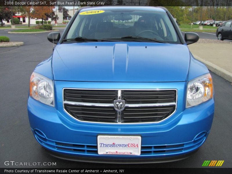 Surf Blue Pearl / Dark Slate Gray 2008 Dodge Caliber SXT