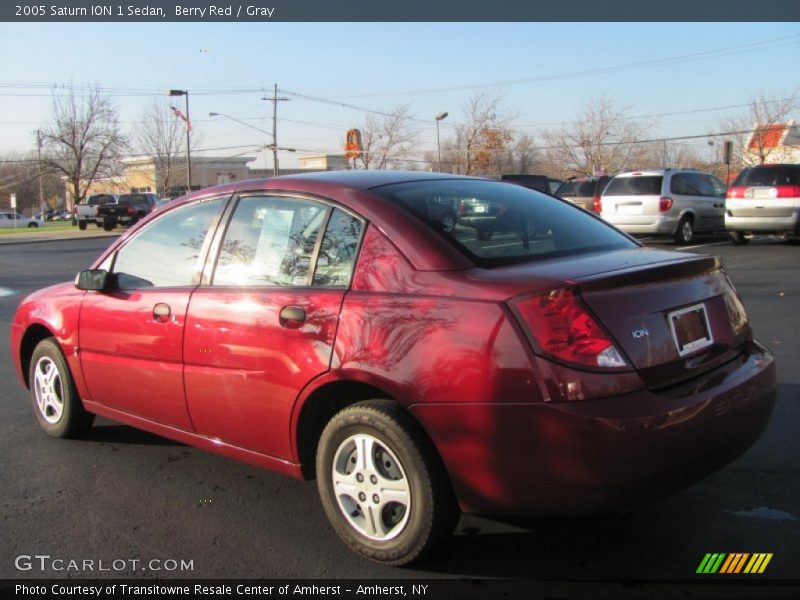 Berry Red / Gray 2005 Saturn ION 1 Sedan