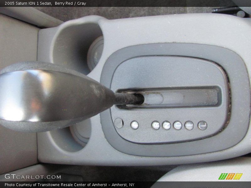 Berry Red / Gray 2005 Saturn ION 1 Sedan