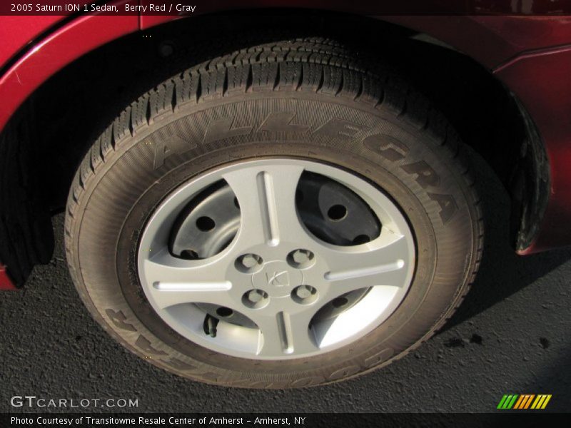 Berry Red / Gray 2005 Saturn ION 1 Sedan