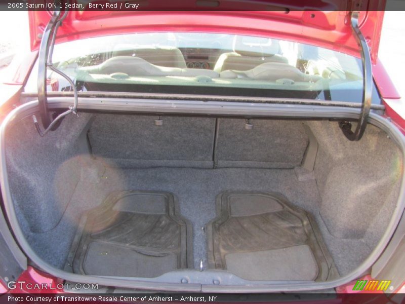 Berry Red / Gray 2005 Saturn ION 1 Sedan