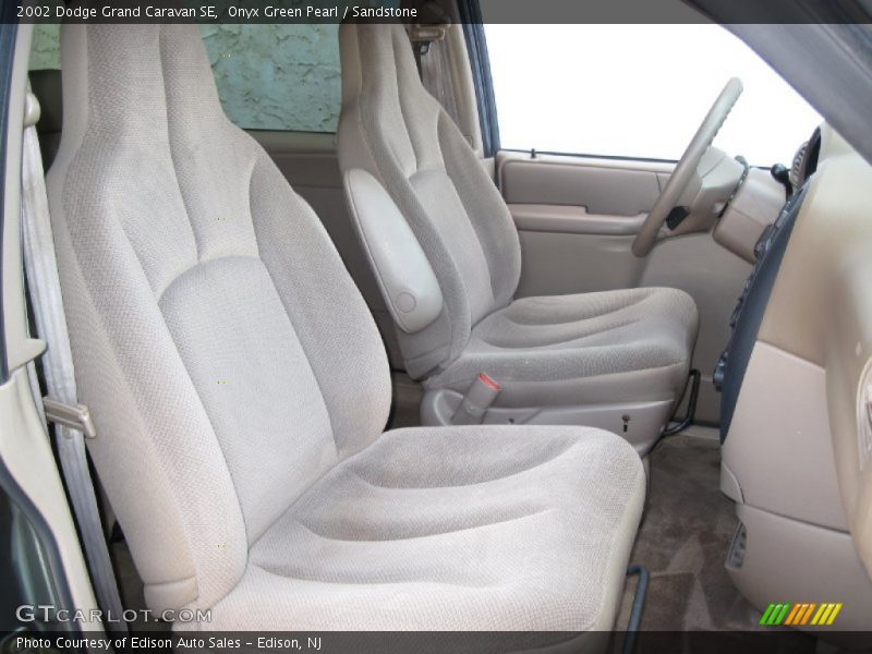 Onyx Green Pearl / Sandstone 2002 Dodge Grand Caravan SE
