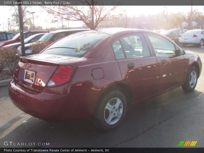 Berry Red / Gray 2005 Saturn ION 1 Sedan