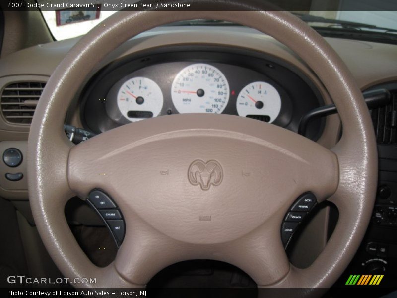 Onyx Green Pearl / Sandstone 2002 Dodge Grand Caravan SE