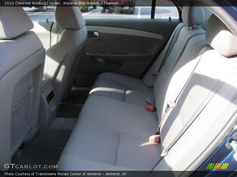 Imperial Blue Metallic / Titanium 2010 Chevrolet Malibu LS Sedan
