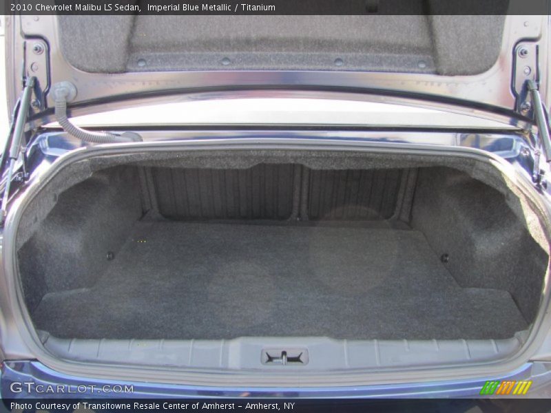 Imperial Blue Metallic / Titanium 2010 Chevrolet Malibu LS Sedan