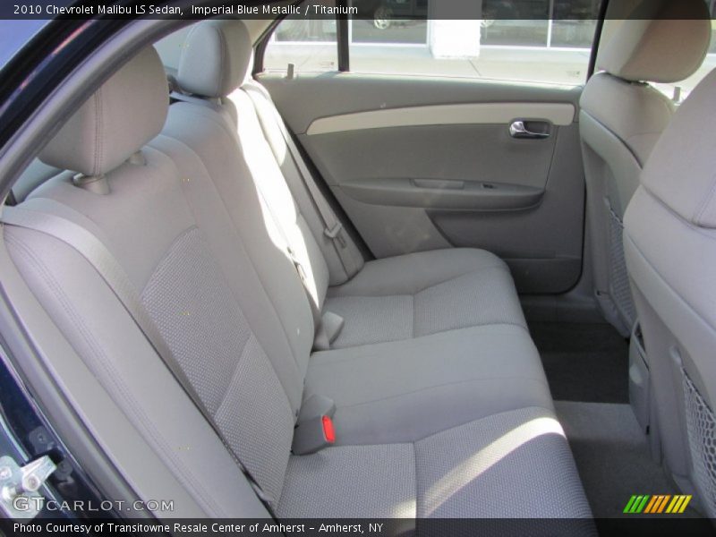 Imperial Blue Metallic / Titanium 2010 Chevrolet Malibu LS Sedan