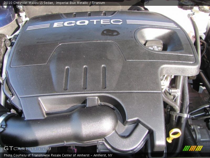Imperial Blue Metallic / Titanium 2010 Chevrolet Malibu LS Sedan