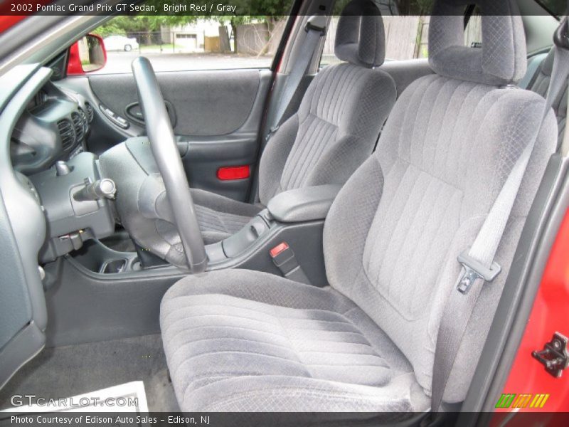 Bright Red / Gray 2002 Pontiac Grand Prix GT Sedan