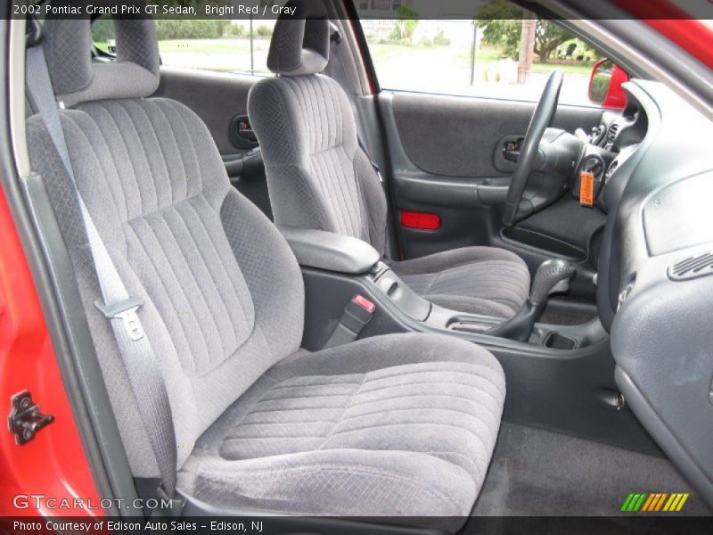Bright Red / Gray 2002 Pontiac Grand Prix GT Sedan