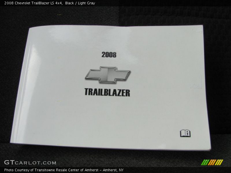 Black / Light Gray 2008 Chevrolet TrailBlazer LS 4x4