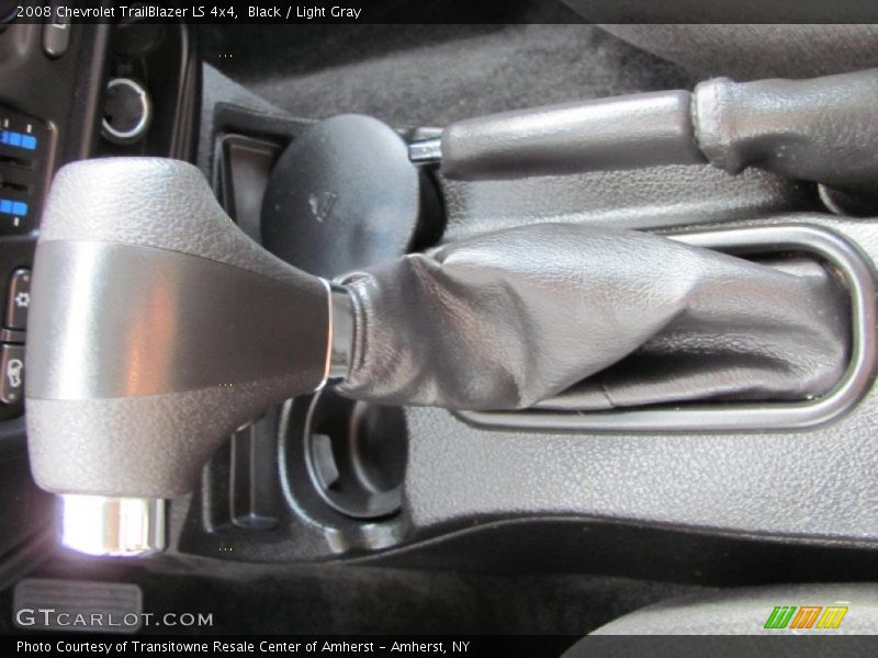 Black / Light Gray 2008 Chevrolet TrailBlazer LS 4x4