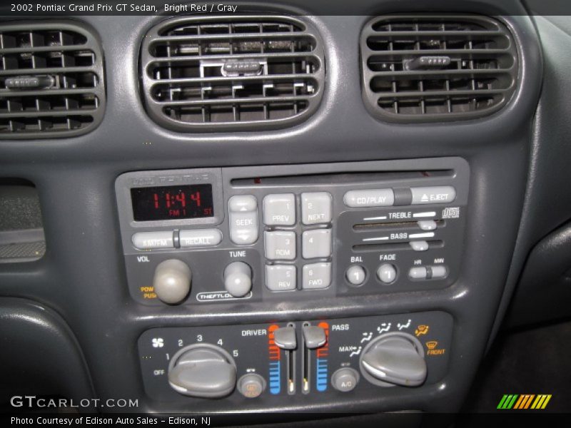 Bright Red / Gray 2002 Pontiac Grand Prix GT Sedan