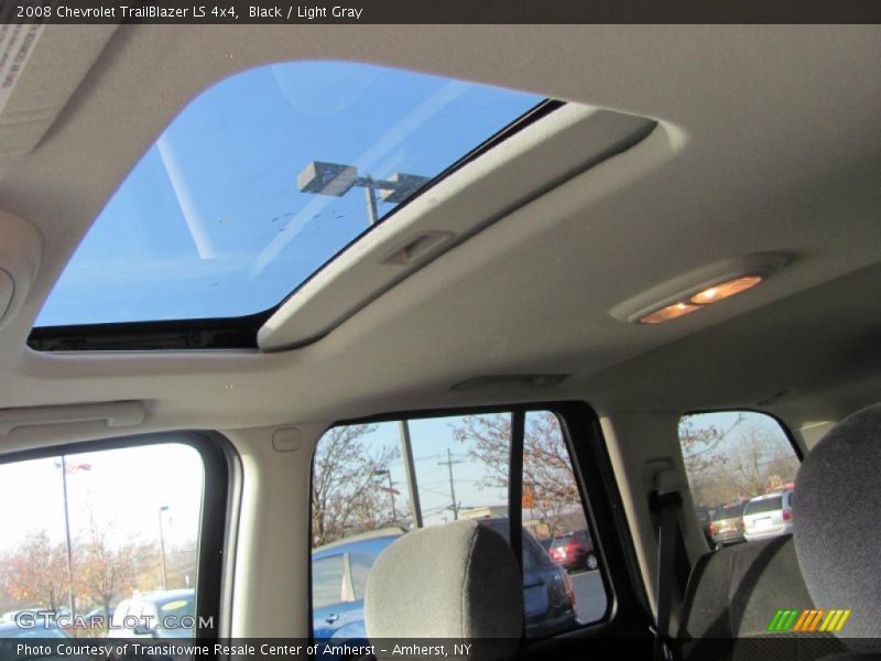 Black / Light Gray 2008 Chevrolet TrailBlazer LS 4x4