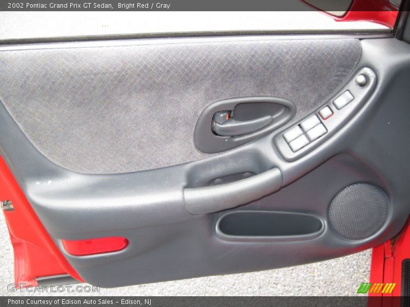 Bright Red / Gray 2002 Pontiac Grand Prix GT Sedan