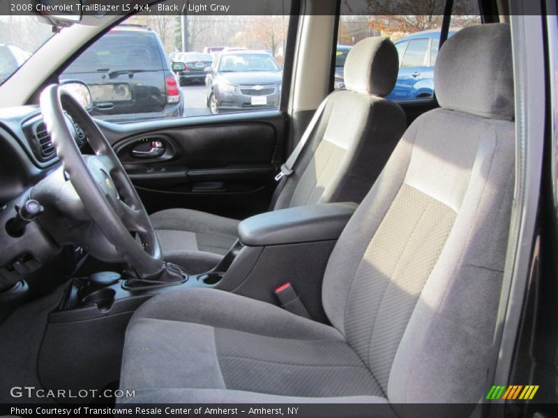 Black / Light Gray 2008 Chevrolet TrailBlazer LS 4x4