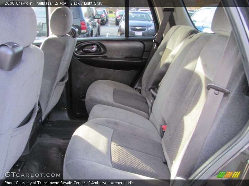 Black / Light Gray 2008 Chevrolet TrailBlazer LS 4x4
