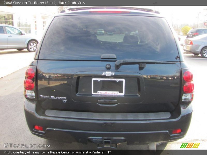 Black / Light Gray 2008 Chevrolet TrailBlazer LS 4x4