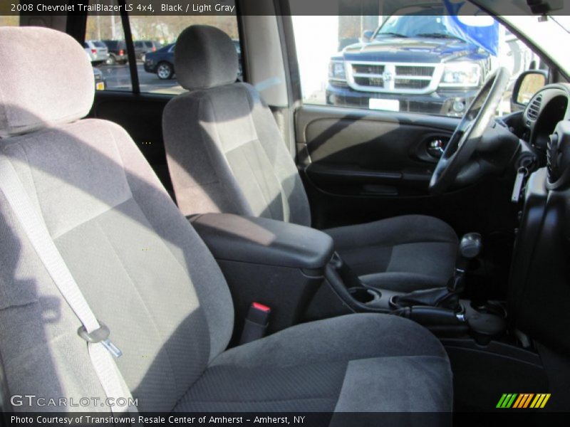 Black / Light Gray 2008 Chevrolet TrailBlazer LS 4x4