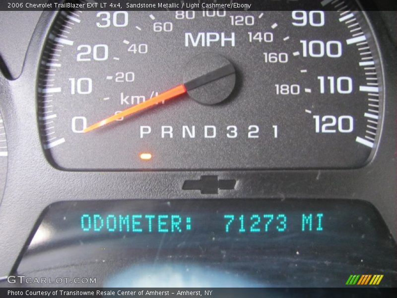Sandstone Metallic / Light Cashmere/Ebony 2006 Chevrolet TrailBlazer EXT LT 4x4