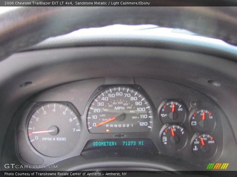 Sandstone Metallic / Light Cashmere/Ebony 2006 Chevrolet TrailBlazer EXT LT 4x4