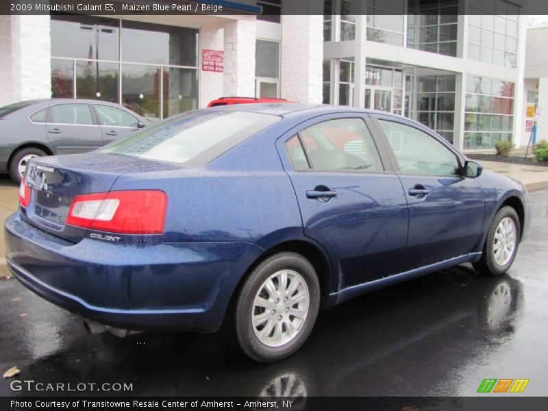 Maizen Blue Pearl / Beige 2009 Mitsubishi Galant ES