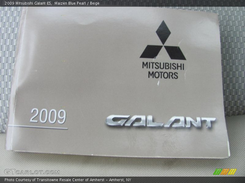 Maizen Blue Pearl / Beige 2009 Mitsubishi Galant ES