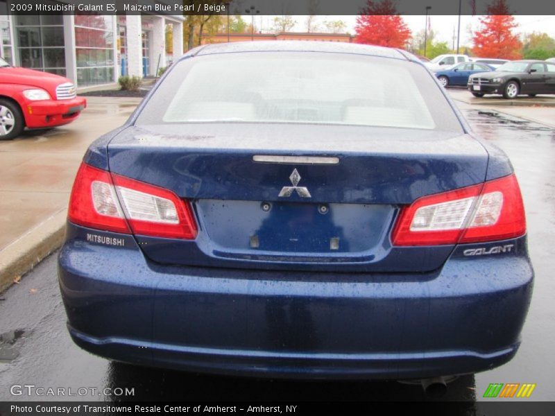 Maizen Blue Pearl / Beige 2009 Mitsubishi Galant ES