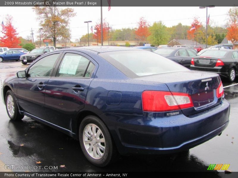Maizen Blue Pearl / Beige 2009 Mitsubishi Galant ES