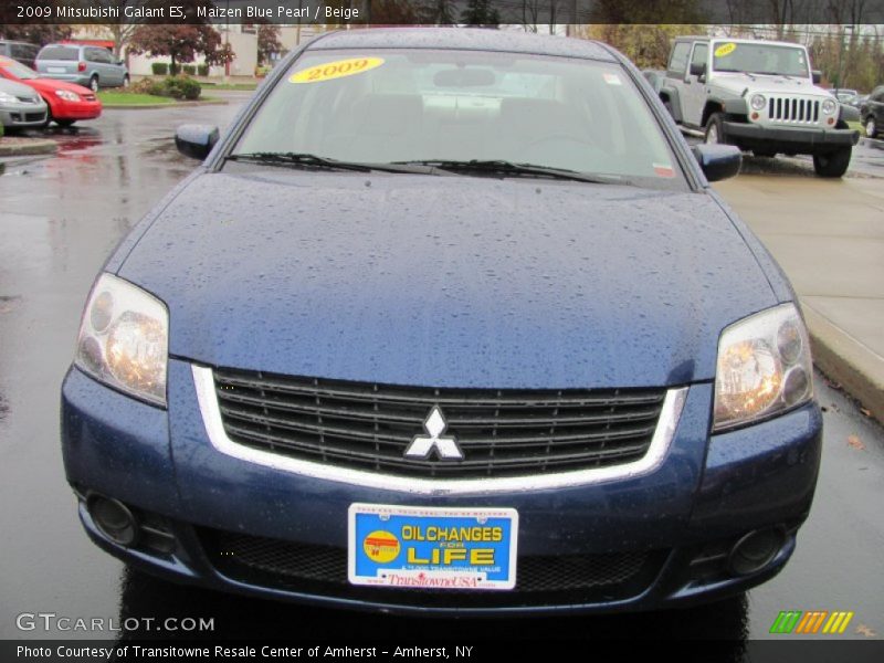 Maizen Blue Pearl / Beige 2009 Mitsubishi Galant ES