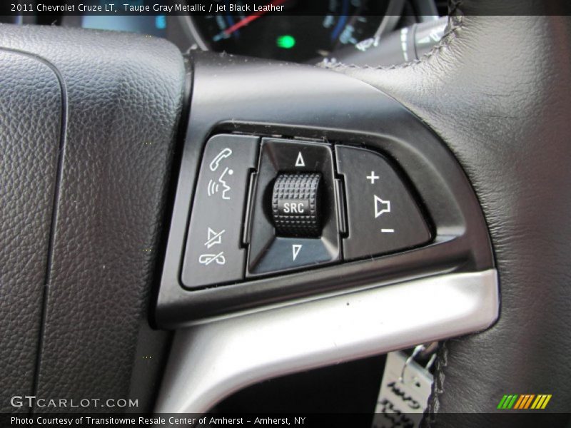 Taupe Gray Metallic / Jet Black Leather 2011 Chevrolet Cruze LT