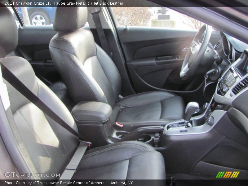 Taupe Gray Metallic / Jet Black Leather 2011 Chevrolet Cruze LT