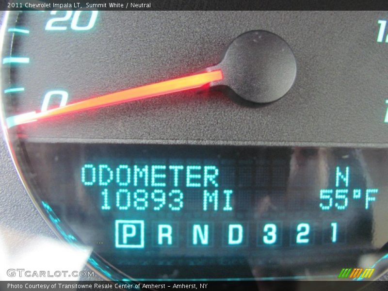 Summit White / Neutral 2011 Chevrolet Impala LT