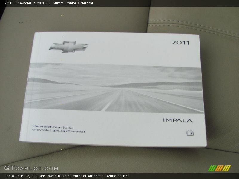Summit White / Neutral 2011 Chevrolet Impala LT