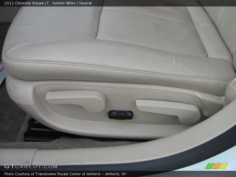 Summit White / Neutral 2011 Chevrolet Impala LT