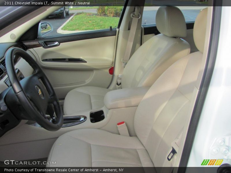 Summit White / Neutral 2011 Chevrolet Impala LT