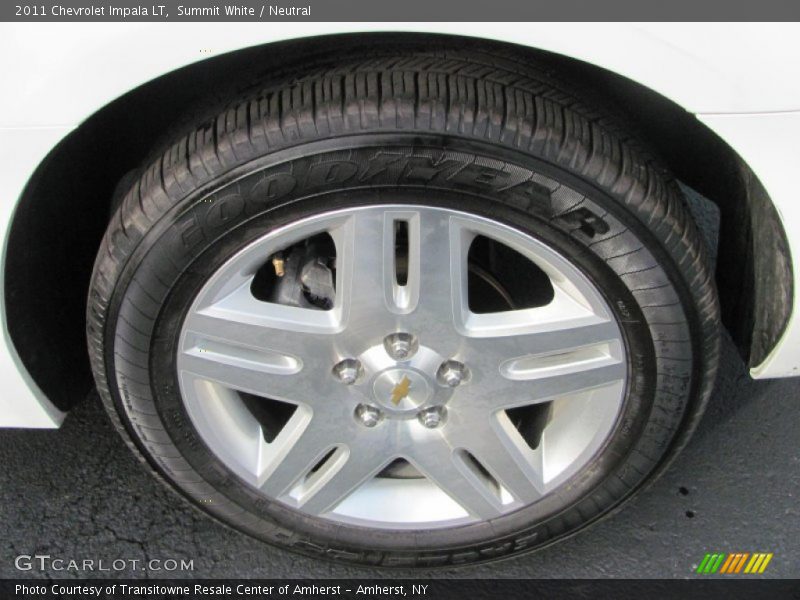 Summit White / Neutral 2011 Chevrolet Impala LT