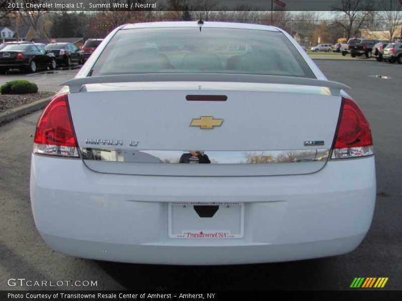 Summit White / Neutral 2011 Chevrolet Impala LT