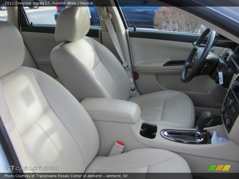 Summit White / Neutral 2011 Chevrolet Impala LT