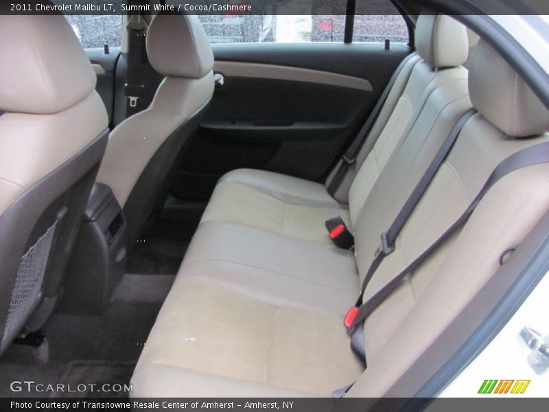 Summit White / Cocoa/Cashmere 2011 Chevrolet Malibu LT