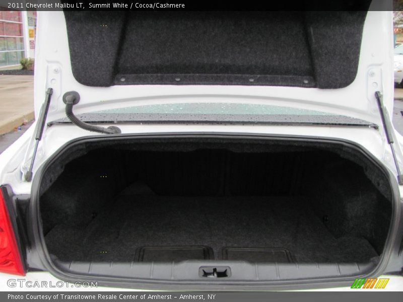 Summit White / Cocoa/Cashmere 2011 Chevrolet Malibu LT