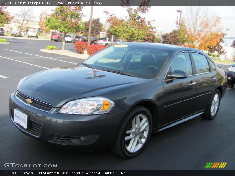 Cyber Gray Metallic / Ebony 2011 Chevrolet Impala LTZ